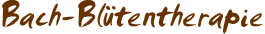 Bach-Blütentherapie