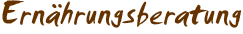 Ernährungsberatung